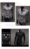 camisas slim casual